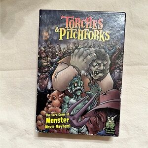 GREEN RONIN PUBLISHING Torches and Pitchforks Monsters card game.